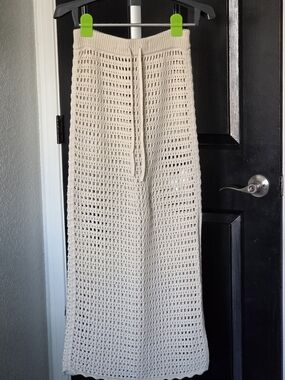 Hollister Crochet Maxi Skirt, Small